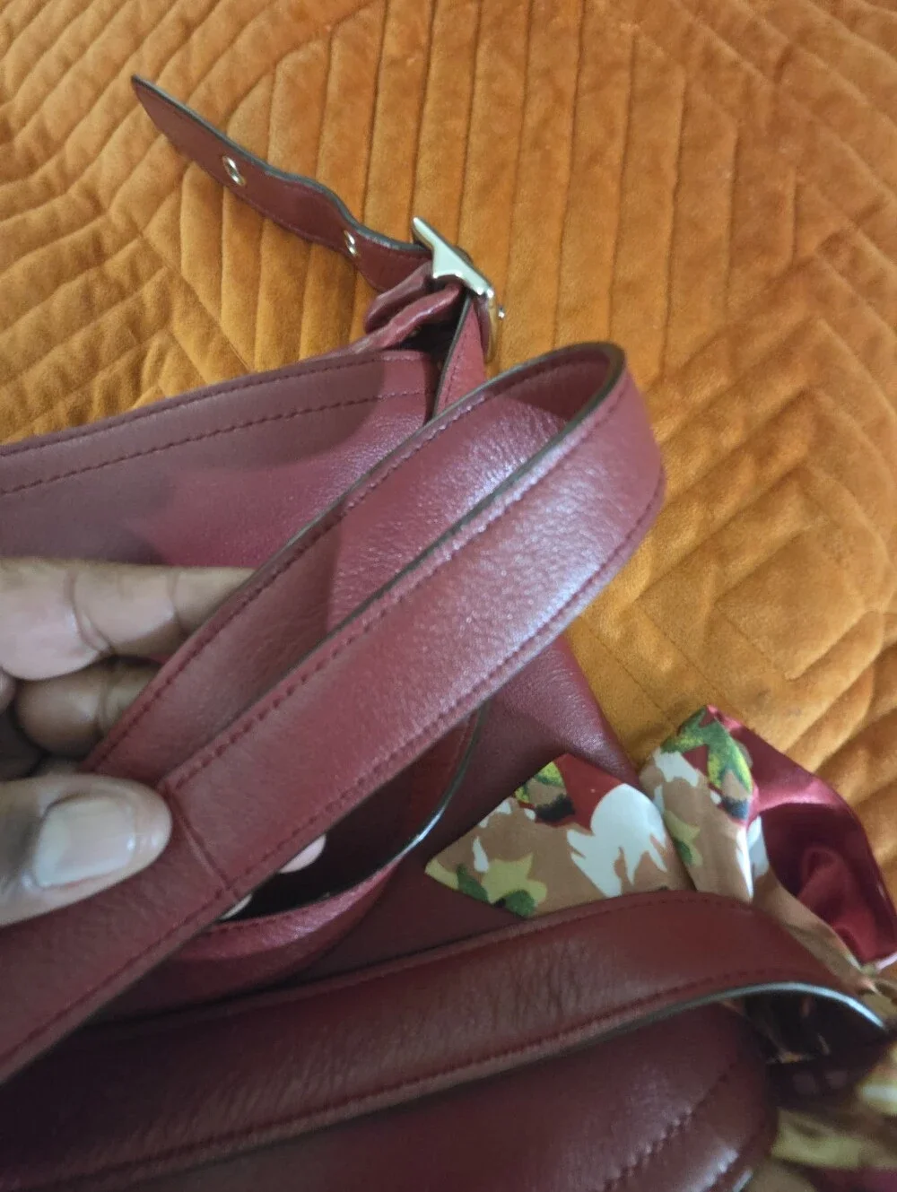 Coach 2012 Legacy Archival Rambler 21194 Red Leather